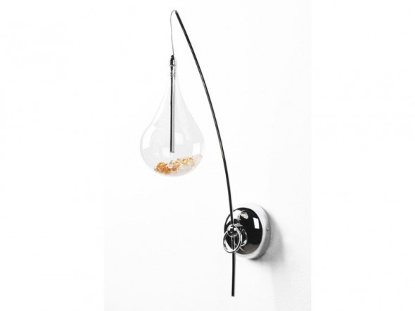 Zuma Line Perle W0226-01A-F4RK Lampa ścienna Kinkiet 1x35W chrom kryształ