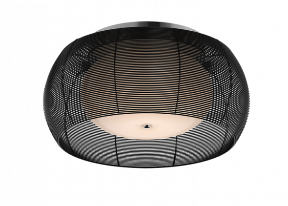 Zuma Line Tango MX1104-2L (BLACK) Lampa sufitowa Plafon 2x60W czarny