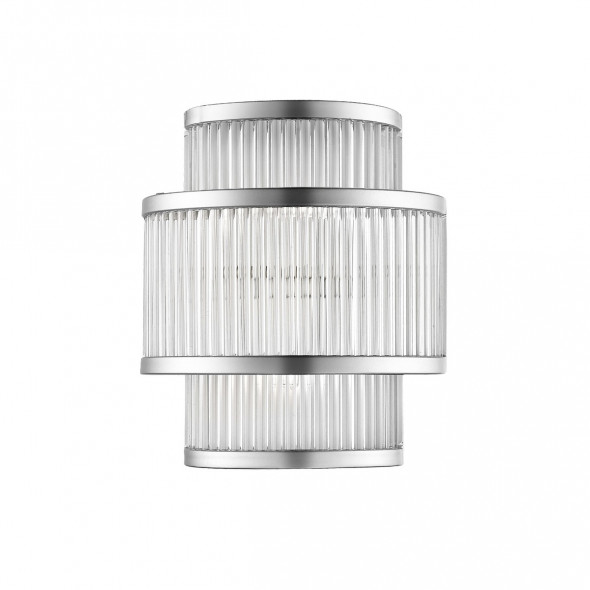 Zuma Line W0528-02B-B5AC Sergio 2x33W Kinkiet ścienny chrom/szkło