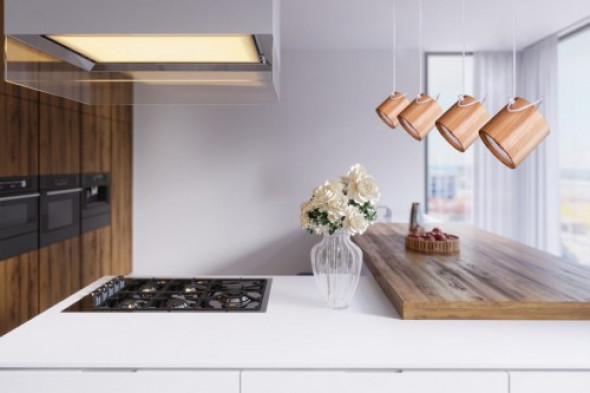 Drewniany reflektor sufitowy