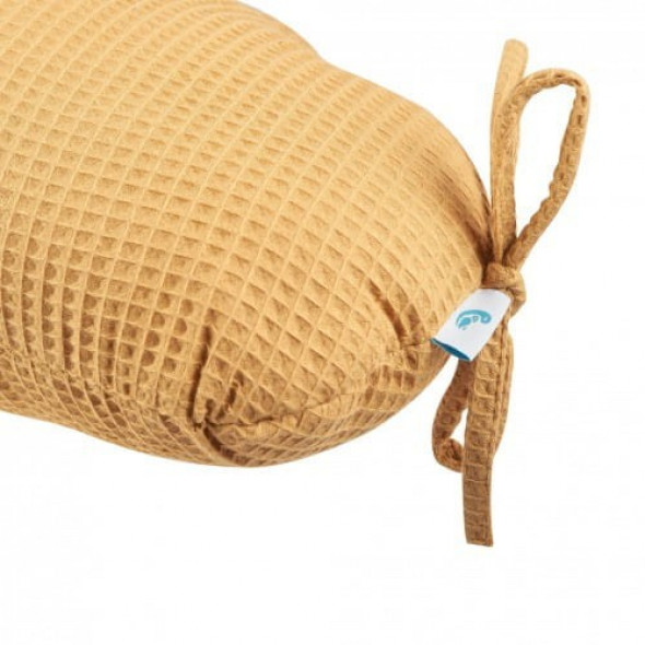 Poduszka chmurka - musztardowa