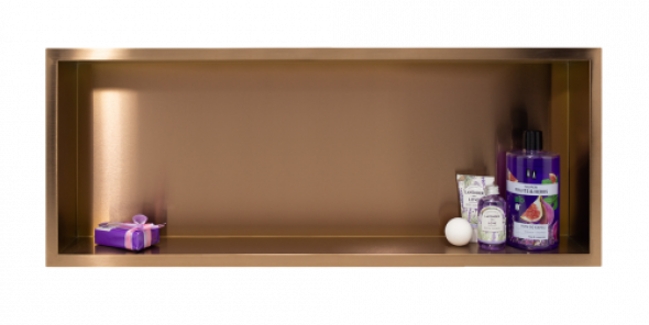 Balneo Wall-Box One Copper/Miedź półka wnękowa 90x30x7 cm miedź OB-CO5