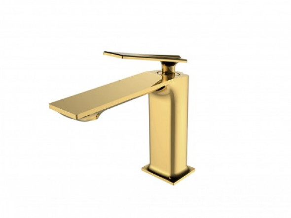 Besco bateria umywalkowa Aspira umywalkowa II złota BU-AII-ZL