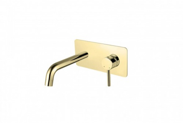 Besco bateria umywalkowa podtynkowa Illusion złota BU-IS-ZL