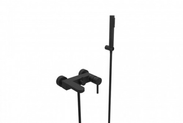 Besco bateria wannowa Decco czarny matt BW-DS-CZ