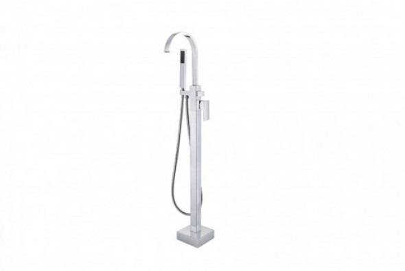 Besco bateria wolnostojąca wannowa Modern II chrom BW-MII-CH