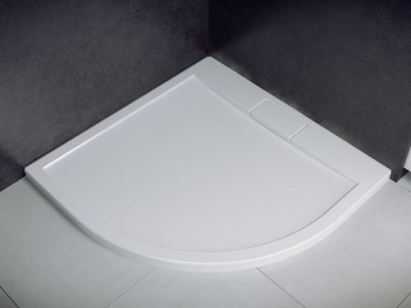 Besco brodzik półokrągły 90 x 90 x 2,5 Axim 90 BAX-90-NR