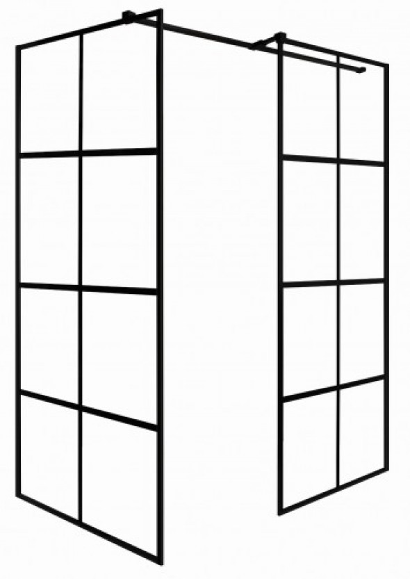 Besco KABINA WALK IN Excea 120 x 90 x 190