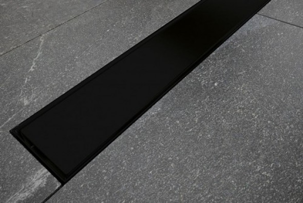 Besco odpływ liniowy 60 x 6 Virgo Nero Duo 60 OL-60-VN