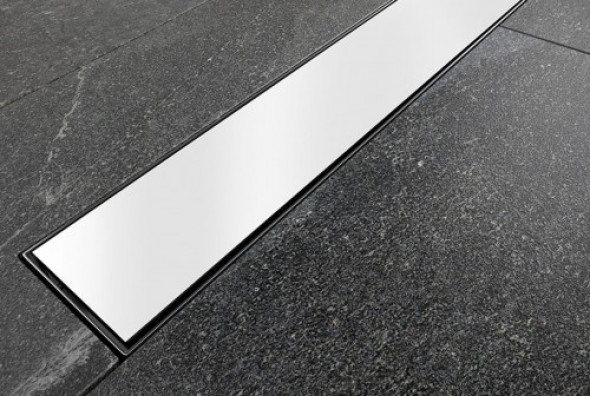 Besco odpływ liniowy 70 x 6 Virgo White 70 OL-70-VW