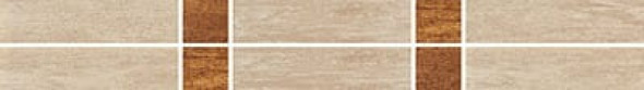 Ceramika Gres Indus IND 02 listwa 6 x 40 cm, natura g.1