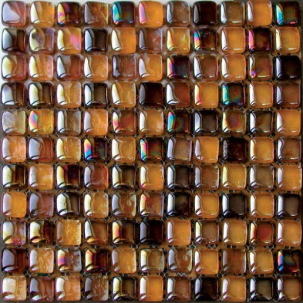 Ceramstic mozaika szklana Hard Candy Brown MS.01 30×30 G.1
