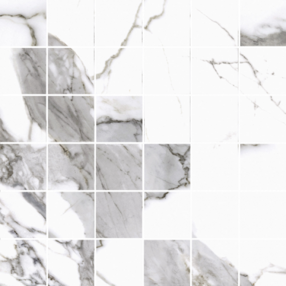 Cerrad mozaika Calacatta white polished 30 x 30 G.1