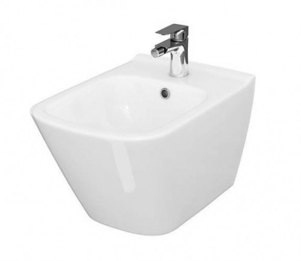 Cersanit BIDET ZAWIESZANY CITY SQUARE Z UKRYTYM MONTAŻEM K35-045