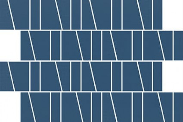 Cersanit ZAMBEZI BLUE TRAPEZE MOSAIC MATT 20x29,9 G.1 WD942-015