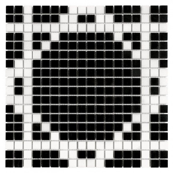 Dunin mozaika kamienna Pure B&W RADIANT 15 305x305mm