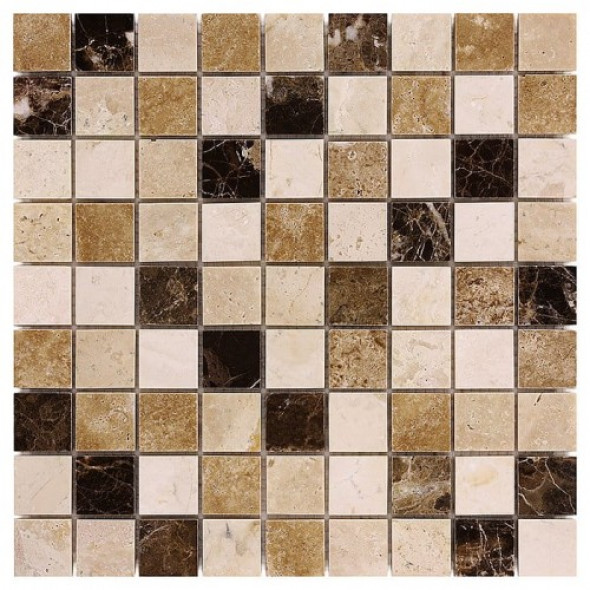 Dunin mozaika kamienna Travertine mix 32 305x305mm