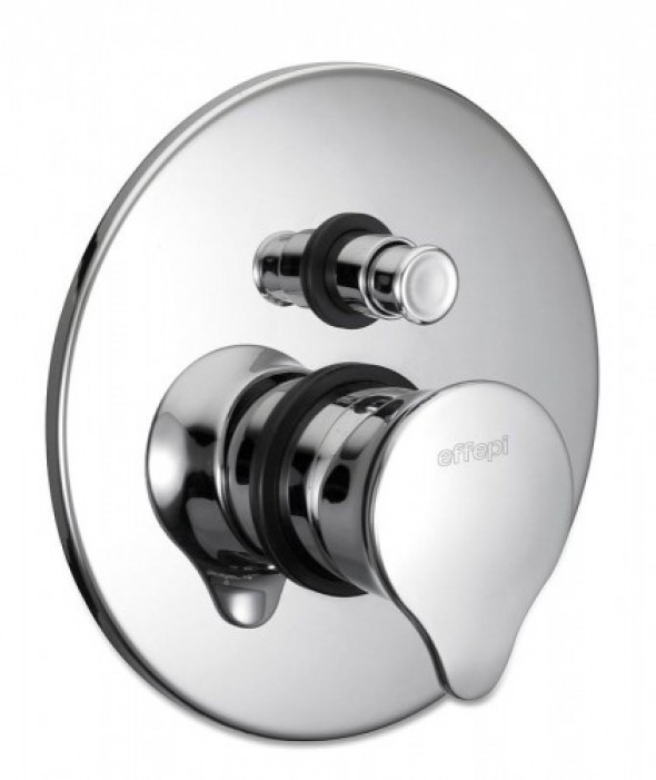 Effepi BELINDA bateria prysznicowa podtynkowa, 2-funkcyjna, chrom 12188-01