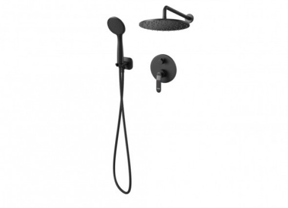 Massi CONCEPCION Zestaw prysznicowy czarny mat MSBP-C007P