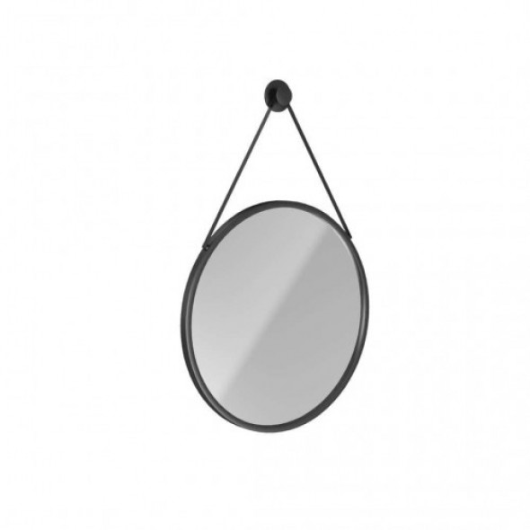 MASSI Lustro okrągłe VALO BLACK 70 MSL-VA-700B