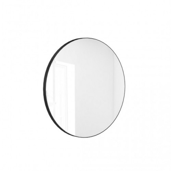 MASSI Lustro okrągłe VALO Slim BLACK 80 MSL-VAII-800B