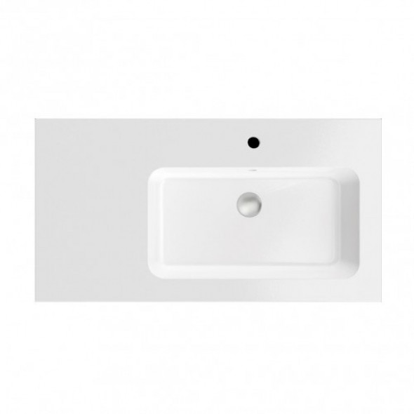 MASSI Umywalka wpuszczana w blat ENO 95 Lewa MSUK-E955L