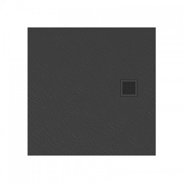 New Trendy Brodzik MORI posadzkowy B-0395 szary 90x90x3