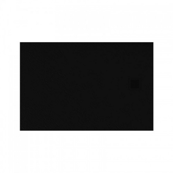 New Trendy Brodzik MORI posadzkowy B-0405 czarny 120x80x3