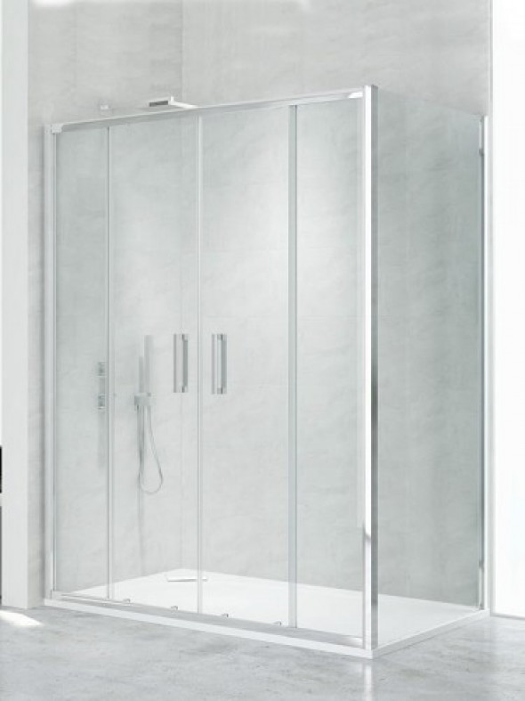 New Trendy Kabina prysznicowa NEW CORRINA 160x80x195 D-0185A/D-0078B