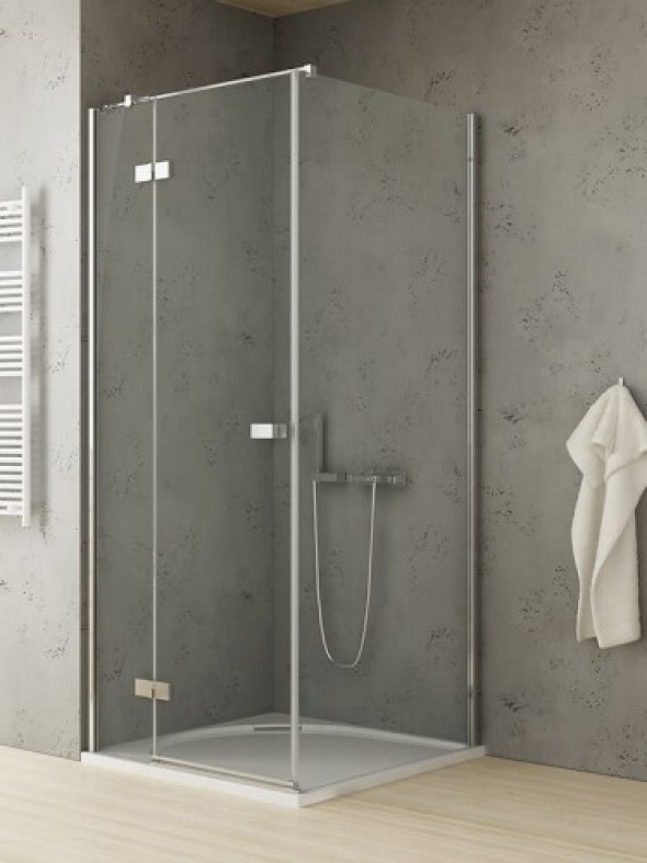 New Trendy Kabina prysznicowa REFLEXA prostokatna lewa 100x80x200 EXK-1238/EXK-0005