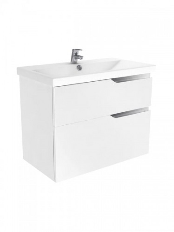 New trendy Szafka wisząca podumywalkowa KODA 80 biały połysk ML-9280