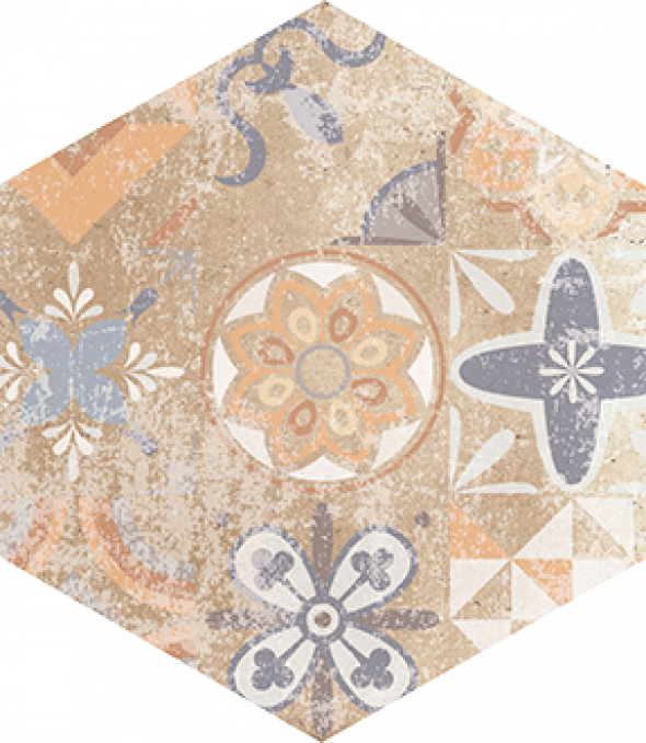Nowa Gala Flamenco FLM 02 heksagon 28 x 33 cm, natura g.1