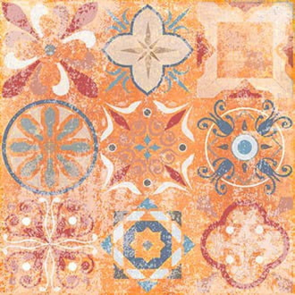 Nowa Gala Flamenco FLM 06 dekor 33 x 33 cm, natura g.1