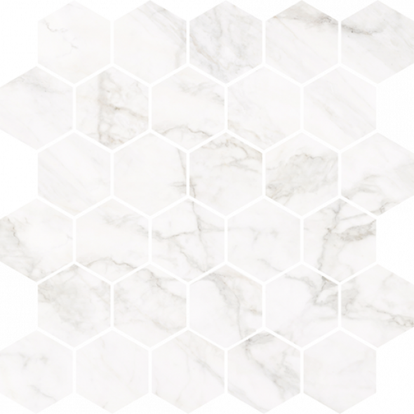 Nowa Gala Frost White FW 01 mozaika 27 x 27 cm, poler g.1