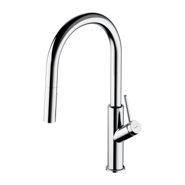 Omnires BEND bateria kuchenna chrom BE6455CR