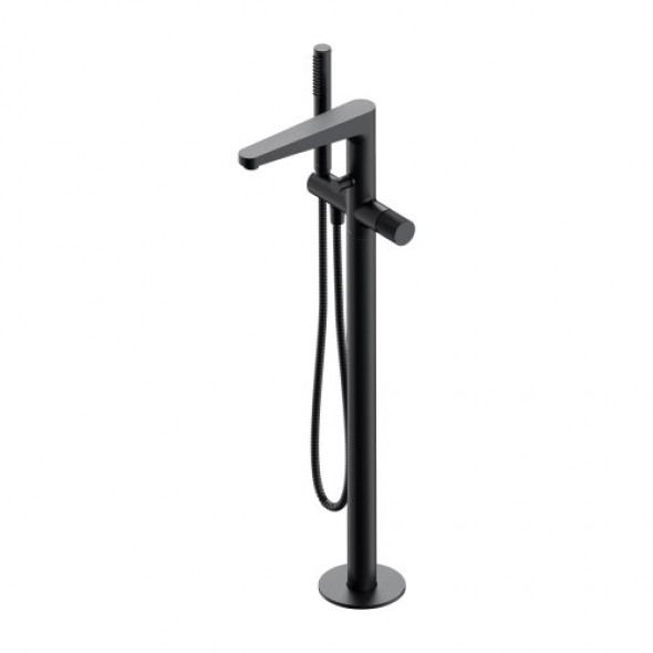 Omnires CONTOUR bateria wannowa wolnostojąca antracyt CT8033AT