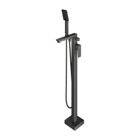 Omnires PARMA bateria wannowa wolnostojąca grafit PM7433GR