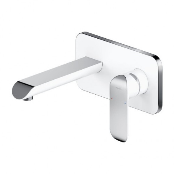 Omnires SACRAMENTO bateria umywalkowa podtynkowa chrom / biały SC2315CRB