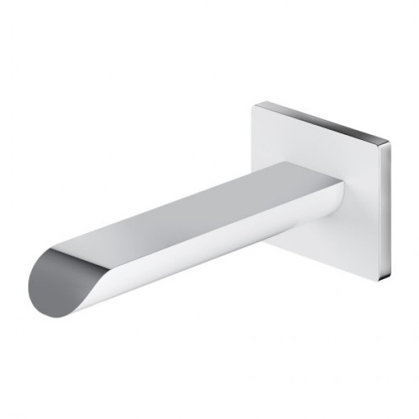 Omnires SACRAMENTO wylewka wannowa chrom / biały WDSACRAMENTOCRB