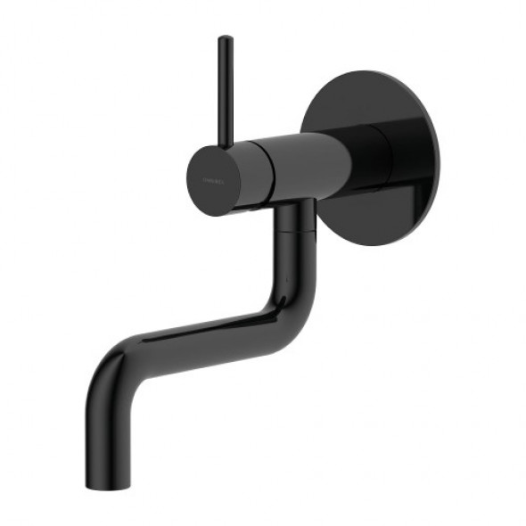 Omnires Y bateria umywalkowa podtynkowa Kolor: czarny Y1215TBL