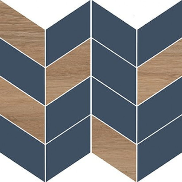 Opoczno LOVE YOU NAVY HALF MOSAIC SATIN 29 x 29 G.1 ND1034-002