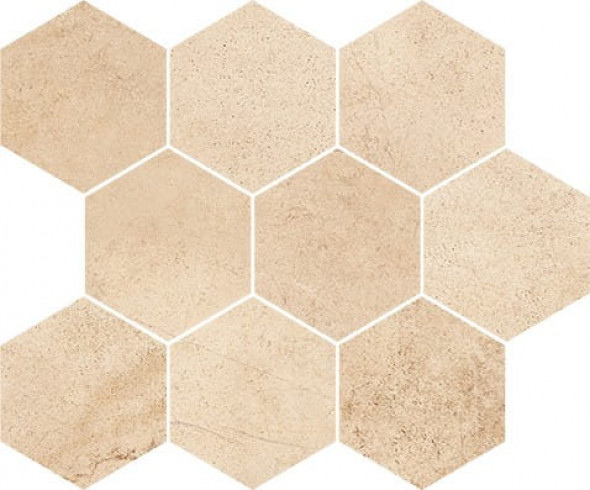 Opoczno SAHARA DESERT MOSAIC HEXAGON 28 x 33,7 G.1 OD358-013