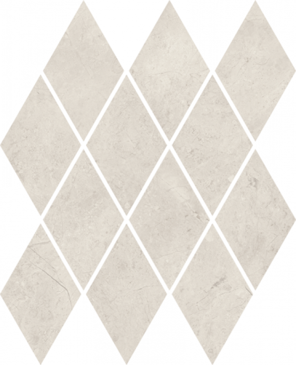 Paradyż płytka Afternoon Silver Mozaika Prasowana Romb Pillow 20.6 x 23.7 cm p G.1