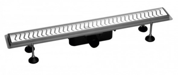 Polysan FLUE nierdzewny kanalik z rusztem, długość 930x115mm, wysokość 82mm 74579