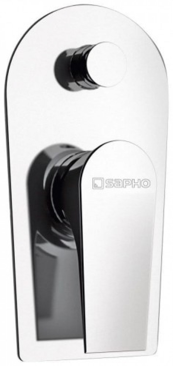 Sapho AXAMITE bateria prysznicowa podtynkowa, 2 wyjścia, chrom AX42
