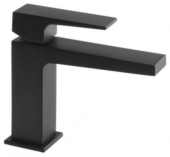 Sapho DIMY bateria umywalkowa bez odpływu, czarny mat DM002BL