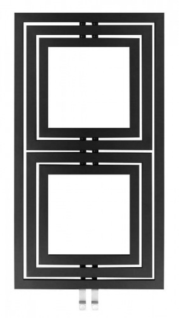 Sapho DUPOLI grzejnik 600x1110mm, 556 W, antracyt PO611A