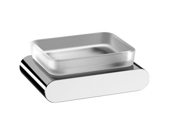 Sapho FLORI mydelniczka, chrom/szkło satynowe RF002