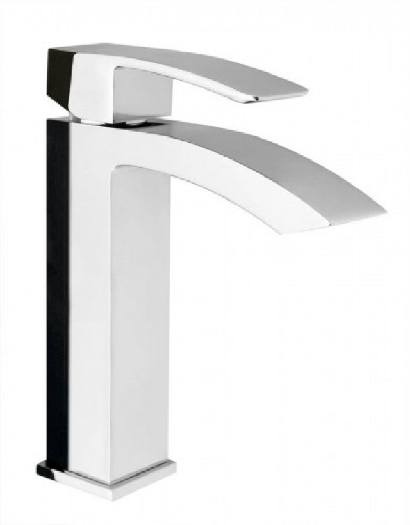 Sapho GINKO 25 bateria umywalkowa bez odpływu, wąska, chrom 1101-06