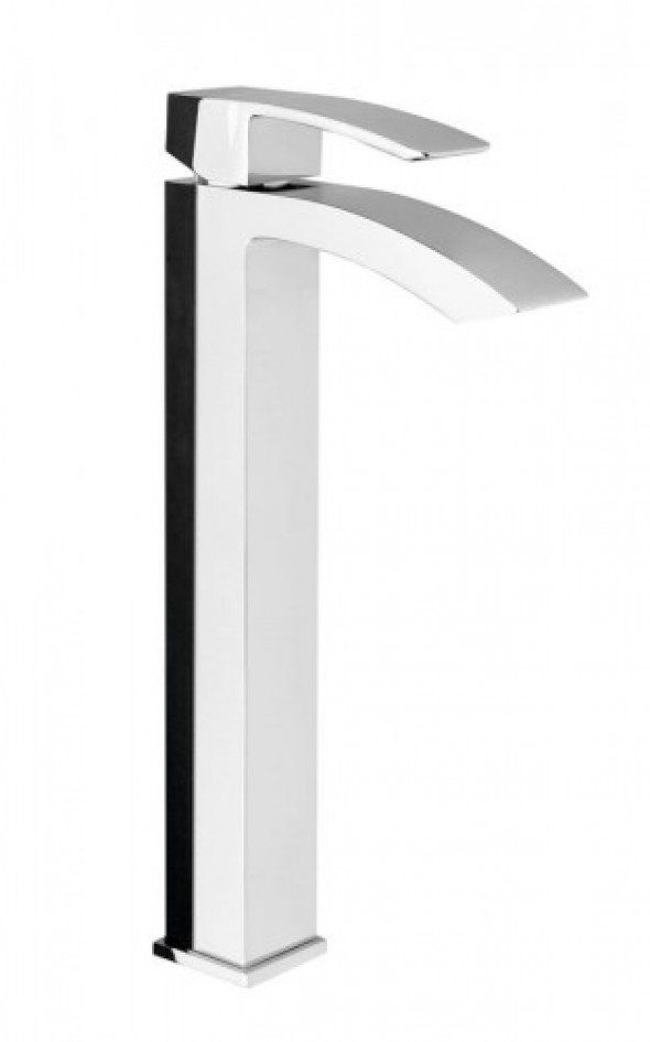 Sapho GINKO 25 bateria umywalkowa wysoka bez, odpływu, chrom 1101-04